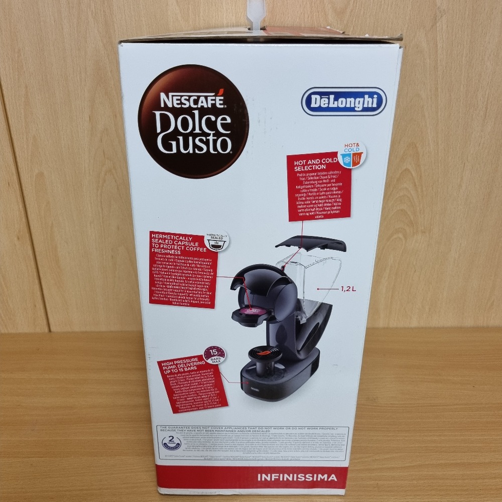 DeLonghi Nescafe De'Longhi EDG 160A Infinissima Nescafe Dolce Gusto